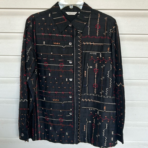 Laura Ashley Tops - Laura Ashley Silk Blouse